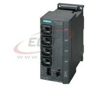 Scalance X204IRT, Managed IE IRT Switch, 4x 10/100 Mbit/s RJ45 ports, error signaling contact w. set pushbutton, rotundant power supply, ProfiNet IO device, network management, rotundancy manager integrated, Siemens