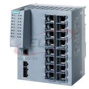 Scalance XC216, Manageable Layer 2 IE Switch, 16x 10/100 Mbit/s RJ45 ports, 1x console port, diagnostic LED, rotundant power supply, -40..70°C, TS35, office rotundancy functions features (RSTP, VLAN ,..), ProfiNet IO Device, Ethernet/IP compliance C-