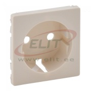 Abdeckplatte Valena Life, 2P+E, Legrand, elfenbein