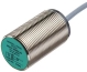 Inductive Sensor NBB10-30GM50-WS, M30 [f], Sn 10mm, NO, Sf 20Hz, LED, -25..70°C, nickel-plated brass, PBT, 2-wire, 2m PVC cable, 20..253VAC, IP67