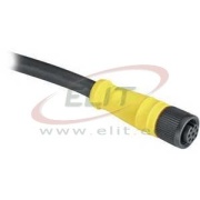 DC Micro Cordset Guardmaster 889D, M12 8pin Fassung » M12 8pin plug, 1.5A 30VAC/36VDC, -20..80°C, 15m PVC cable, IP65, NEMA4, Allen-Bradley