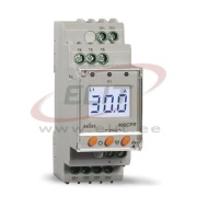 Current Protection Relais 900CPR-3, 1Ø-2Draht, 3Ø-3/4Draht, under/over/asymmetry current, range 1/5A..999A, delay 0.5..99.5s, 1CO 5/3A 250VAC, LCD w. backlight, cv 230VAC ±15%, W35mm, TS35, Selec
