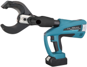 Battery Powered Cable Cutting Tool, 120kN, stroke 60mm, range Ø105mm, Cu/Al cable, 3.0Ah 18V, inkl. charger, 2 batteries (Li-ion battery), plastic case