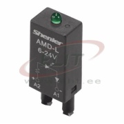 Schutzvaristor, LED, 24VAC/DC, SRU05-E/ST, SRU08-E/ST, SKB14-E/ST, SKC14-E/ST