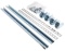 Pole Mounting Kit ECFP, inkl. 2 cross-pieces, 2 colar clamps, accessories, galvanised steel