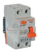 Residual Current Circuit Breaker EPR, 2P 40A 30mA 10kA, type A, 16/25mm²| 2..3.5Nm, MaxGE
