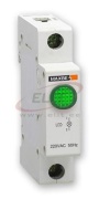 LED Meldeleuchten, grün, 230VAC, 1..16mm², 1M, TS35, MaxGE