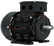 IEC Synchronous Motor EVPM, 1.1kW 2.45A 3x400VAC±15%, 7.0Nm, 1500rpm, IMB3, IE4, Size 71, IP55, Eura