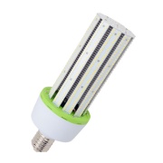 LED Corn Bulb 100W 13000lm 4000K E40, 128x295mm, w. PC cover, IP60, replace 350-400W MH/HPS, opal