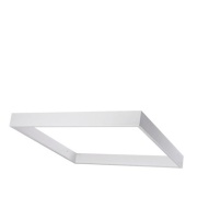 Frame for surface mounting LED Panel 600x600, white