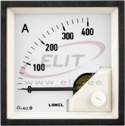 Moving-Coil Ammeter MA17N, 1kA/75mV, scale 90°, ■72x72mm/ □68x68mm, IP52