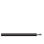 Flexible Single-Conductor Rubber Cable NSGAFöu, 2.5mm² 1.8/3kV -25..90°C, D08-55| 2500m/drm, schwarz