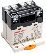 Relaiskoppler RGF, 2NO 25A 277VAC/ 30VDC, vc 24VDC, LED, TS35, Schalttafeleinbau