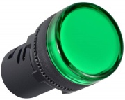 Pilot Light, ø22.5mm, LED 230VAC, IP65, green