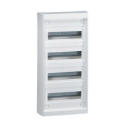 SM Cabinet Nedbox, 2x 12+2M, PEN 22+24, 318Wx380Hx108D, IP40 IK07, Legrand, weiß