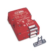Guard Locking Switch Guardmaster® TLS-1 GD2, 2NC safety 1NO aux., solenoid 1NO 1NC 6A 110VAC/DC, BBM, power-to-release, glass-filled PBT, ss actuator, M20, IP66/67/69K, red