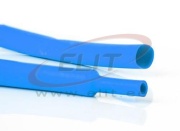 Heat Shrink Tubing H-2(Z), 19/9.5mm, thin-wall 0.8mm, crosslinked polyolefin -55..125°C/ +100°C, flame resistant, high flexibility, L1.22m/pc, blau