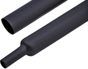 Heat Shrink Tubing HRTM, 140/42mm, thick-wall, hot melt adhesive, polyolefin -55..110°C/ +120°C co-extrusion, UV resistant, L1.22m/pce, black
