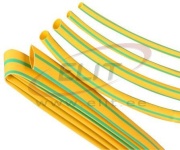 Heat Shrink Tubing H-2F (YG), 38.1/19mm, thin-wall 1mm, crosslinked polyolefin -55..135°C/ +100°C, flame resistant, high flexibility, 1m/pc, gnge
