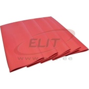 Heat Shrink Tubing H-2(Z), 6.4/3.3mm, thin-wall 0.56mm, crosslinked polyolefin -55..125°C/ +100°C, flame resistant, high flexibility, L1.22m/pc, rot