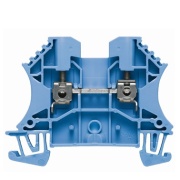 Durchgangs-Reihenklemme WDU 6 BL, 6mm² 41A 800V, Weidmüller, blau