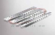 Rail WTPR, fast fixing, 25Hx400L, 4stk/pck, ETA
