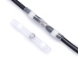 Solder Butt Connector Ver, shrink ratio 3:1, 0.2..0.75mm², polyolefin -55..125°C/ +140°C, 100pcs/pck, transparent