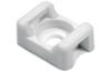 Saddle Tie Mount TM-3S8, L21.9xW15.9 ø4.5, max tie 7.6mm, -40..85°C, Polyamide 6.6, UL94 V2, 100stk/pck, natural