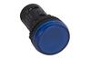 Leuchtmelder Osmoz, LED, ø22.5mm, 24VAC/DC, IP66/69K IK05, Legrand, blau