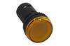 Pilot Light Osmoz, LED, ø22.5mm, 24VAC/DC, IP66/69K IK05, yellow