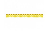 Marker CAB3, 1.5..2.5mm², 4, Streifen 30stk, Legrand, gelb