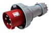 Industrial Plug, 3P+N+E 125A 415VAC, IP67, MaxPro, rot