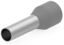 Aderendhülse Ce 040012 wc, H4x12mm, 100stk/pck, Grau