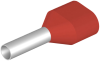 Aderendhülse Ct 015008 wc, 2x1.5x8mm, 100stk/pck, Rot
