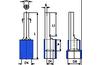 Pin Terminal w. Collar Pin b, 1.5..2.5mm² 600V, -25..75°C, PVC, brass, 100stk/pck, blau