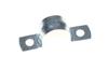 Pipe Clamp BS-M, D20mm, 2 fix points, zinced-pated steel, 100pcs/pck