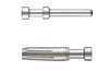 Crimpkontakt HDC-C-HE-SM0.75-1.00AG, Stift, 1mm², gedreht, Kupferlegierung, Weidmüller