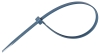 Detektierbare Kabelbinder HACCP, 370/4.8, 17.8kg, PA6.6 (NDT), kleine Metallteile, -40..85°C, HF, SF, Lebensmittel-, Pharma-, Chemieindustrie, 100stk/pck, blau