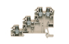 Initiator/Actuator Terminal DLI 2.5 DB, 3-tier, 2.5mm² 24A 250V, dunkelbeige