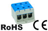 Anschlussklemmenblock Al/Cu UK95/3N, 1P (3-fach) 16-95mm² 220/245A, Hex6 12Nm 6..25mm², 22Nm 35..95mm², 3stk/pck, TS35, Plattenmontage, MaxPRO, blau
