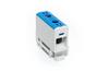 Universal Terminal Block Al/Cu UK35/1N, 1P (2holes) 2.5-35mm² 120/135A 1000VAC/ 1500VDC, Hex4 3Nm 2.5..16mm² ^6Nm 25..35mm², TS35, blue