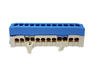 N-leiterklemme N12-F2, 12x16mm², 63A 690V, fingersicher, TS35, Z2, blau
