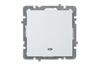 Switch Touran, mech.| intermediary, 10A 250VAC, flush mount, weiß