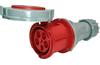 Mobile Industrial Socket, 3P+N+E 125A 415VAC, IP67, MaxPro, rot