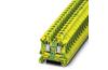 Ground Modular Terminal Block UT 6-PE, 50stk/pck, Phoenix