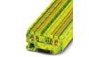 Ground Modular Terminal Block PT 2.5-QUATTRO-PE, 50stk/pck, Phoenix