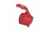 PM Industrial Flange Socket, 3P+N+E 32A 415VAC, IP44, MaxPro, rot