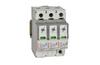 Surge Arrester, 3P FS, T1+T2, Uc 320VAC, impulse current (10/350μs) Iimp 12.5kA, discharge current (8/20μs)| Imax 60kA ^In 25kA, 4..35mm², TNC
