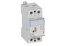 Installationsschütz CX³, 2NO 63A 250VAC, vc 24VAC, mit Handschalter, 2M, TS35