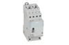 Installationsschütz CX³, 4NO 25A 400VAC, vc 24VAC, mit Handschalter, 2M, TS35, Legrand
